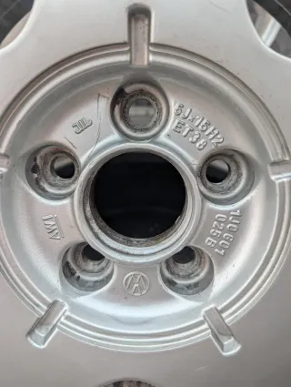 Llantas Aluminio Golf IV 15 pulgadas