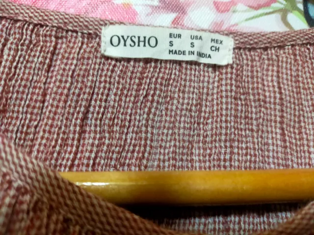 Camisa Oysho manga larga