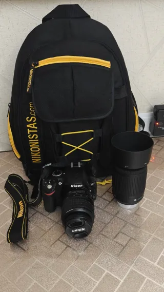 Kit Viaje Nikon D3200 + Accesorios