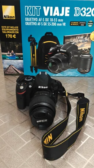 Kit Viaje Nikon D3200 + Accesorios
