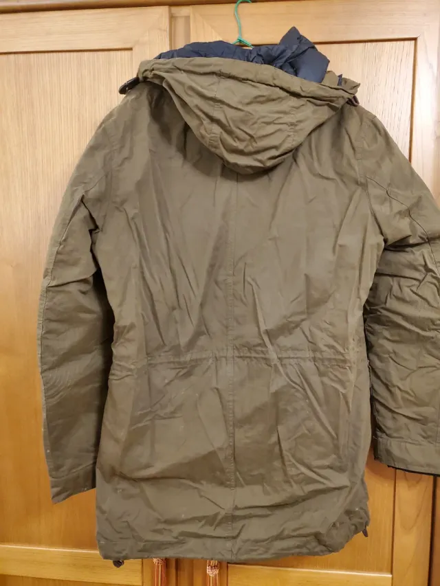 Chaqueta Massimo Dutti 2 en 1 Verde/azul