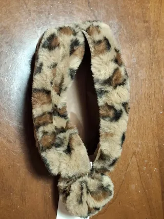 Pochette pelliccia sintetica maculata Primark