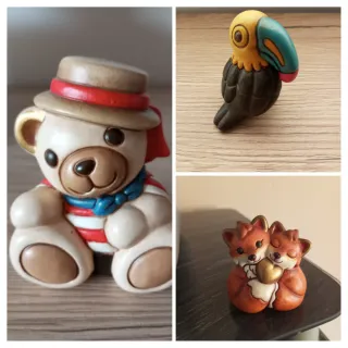 Set Thun Animali: Orso, Tucano, Volpi
