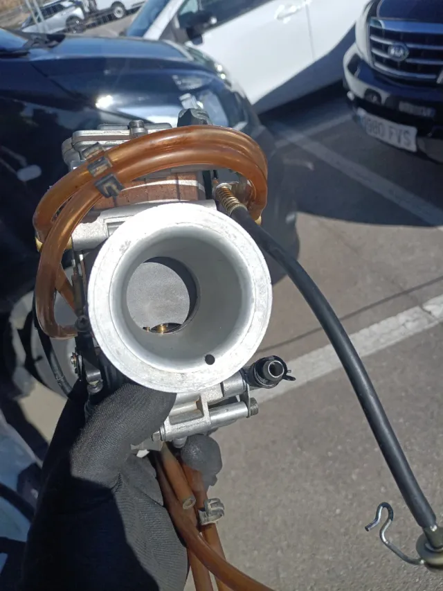 Carburador Mikuni 38mm Guillotina Plana