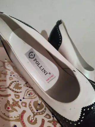 Scarpe Pollini Donna Nero/Bianco