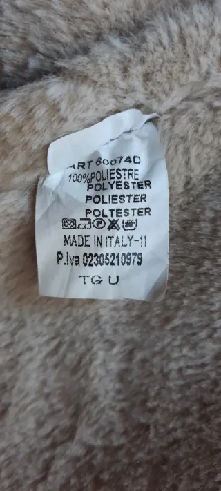 Abrigo verde forro borreguito