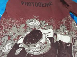 Felpa PHOTOGENIC con stampa floreale