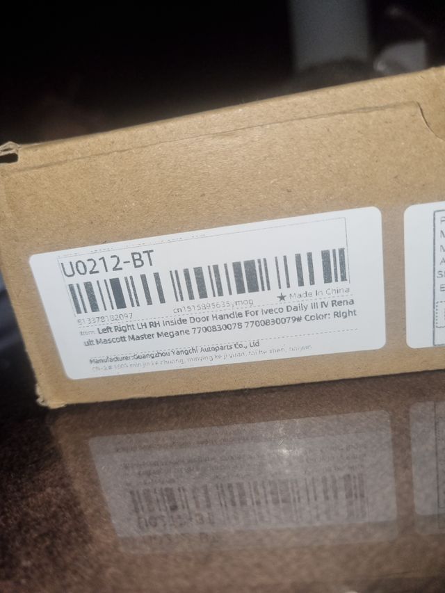 Tirador interior puerta Renault