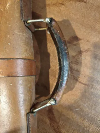 Cartera de cuero vintage