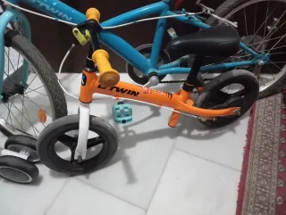 Bici sin pedales naranja Btwin