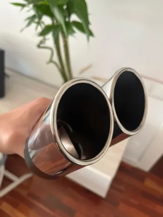 Embellecedor Tubo Escape UNIVERSAL doble