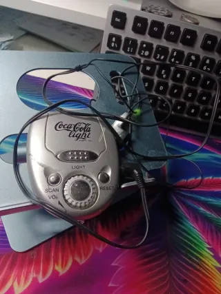 Radio Coca-Cola Light con Linterna