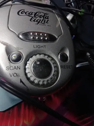 Radio Coca-Cola Light con Linterna