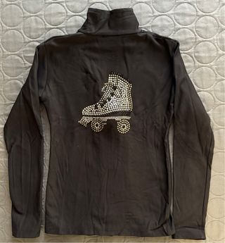 Chaqueta térmica patinaje Axel artístic talla 12