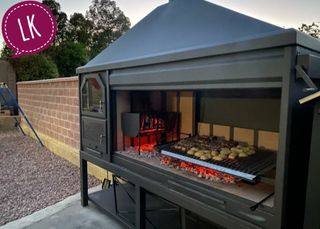 Barbacoa Horno Metal