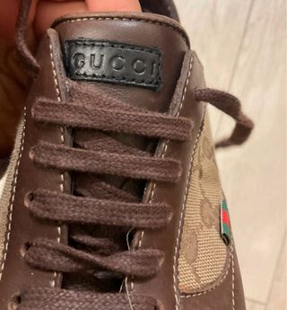 Scarpe Gucci Beige/Marrone