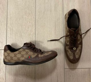 Scarpe Gucci Beige/Marrone