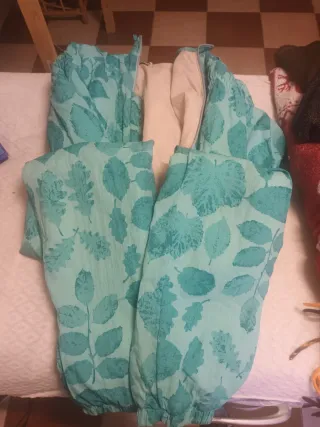 Tuta da sci donna verde fantasia taglia 44