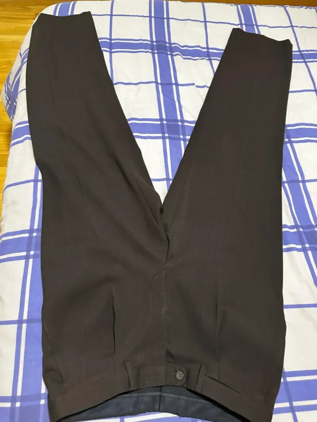 Pantalones vestir marrones talla 42