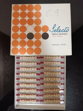 Tablillas prótesis dentales Selecto J. Ayuso