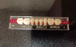 Tablillas prótesis dentales Selecto J. Ayuso