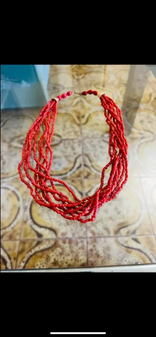 Collana corallo vintage