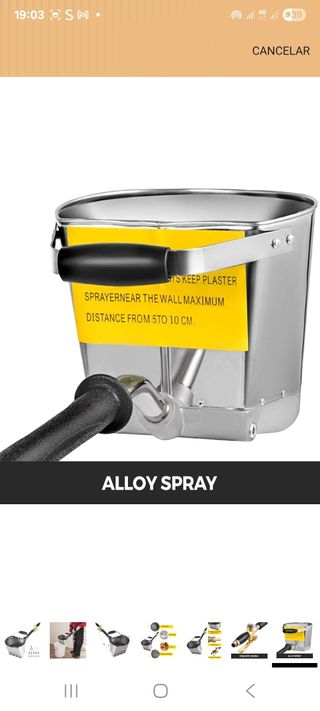 Pulverizador Cemento Mortero