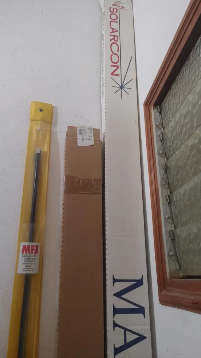 MFJ 1640T y 1610T Antenas HF + antena vertical