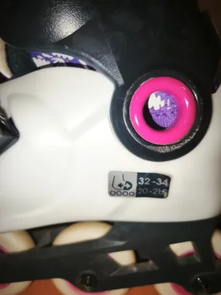 Patines línea Oxelo Play 5 T 32-34 + protecciones