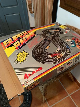Circuito Scalextric Super Racing 4 Carriles