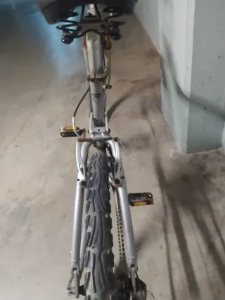 Bicicleta Montaña Decathlon Plata