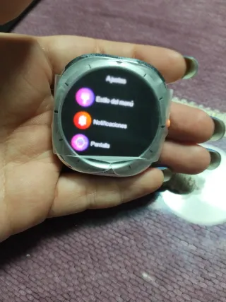 Smartwatch Ultra Marrón y Blanco