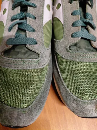 Zapatillas Saucony Talla 44 Verde y Blanco