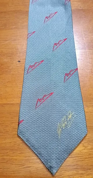Corbata Michael Schumacher de colección, numerada.