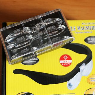 3 Lentes para gafas con lupa