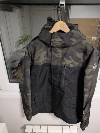 Chaqueta Hollister Camuflaje All-Weather