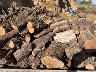 Leña de almendro, frutal, pino, olivo