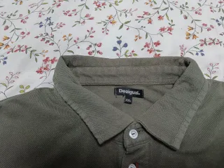 Polo Desigual Manga Larga Hombre XXL