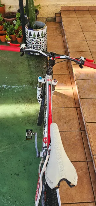 Bicicleta MTB Lapierre 26 Plata/Roja