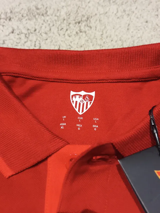 Polo Castore Sevilla FC Rojo Talla L
