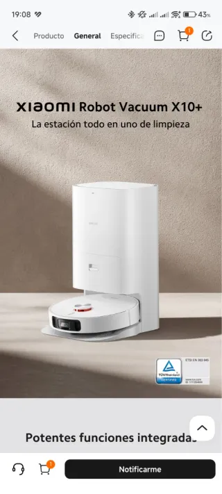 Xiaomi Robot Vacuum X10+