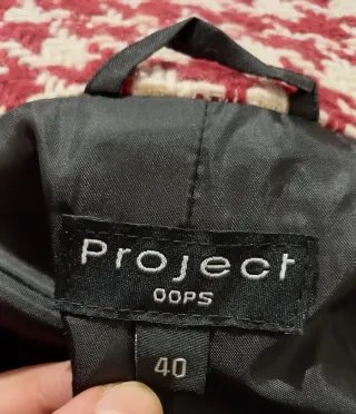 Cappotto Project fantasia pied-de-poule