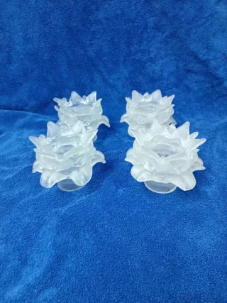 4 Tulipanes de Cristal