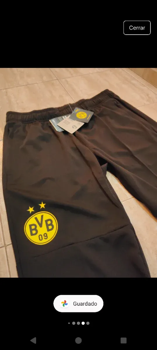 Pantalón Chándal Puma Borussia Dortmund