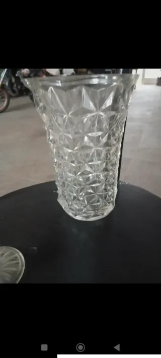 Set 3 Portafiori in Vetro