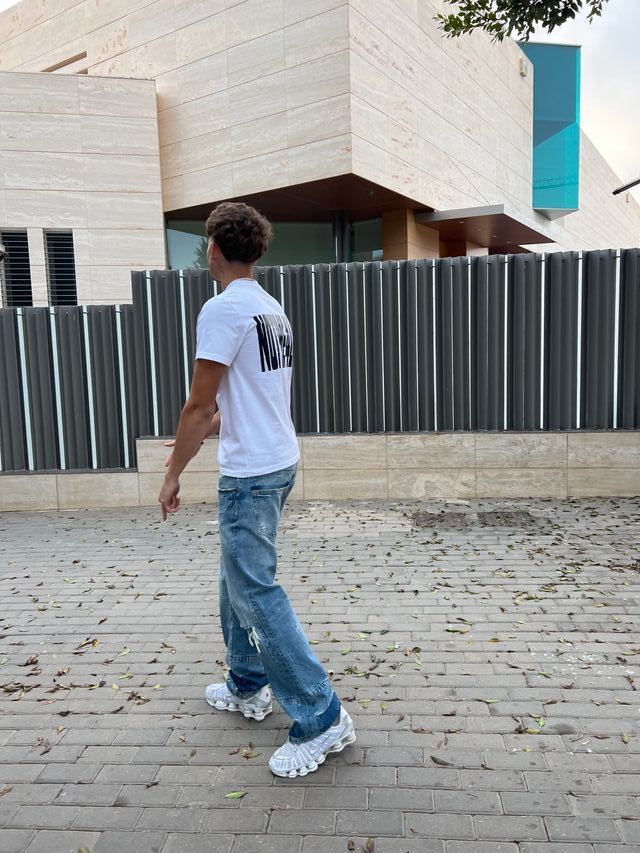 Pantalones Zara Acampanados Azules.