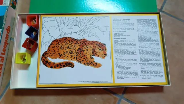 Caccia al Leopardo MB Giochi da tavolo