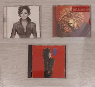 CDs de Michael Jackson y de Janet Jackson