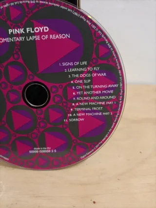 Pink Floyd CD - A Momentary Lapse Of  Reason