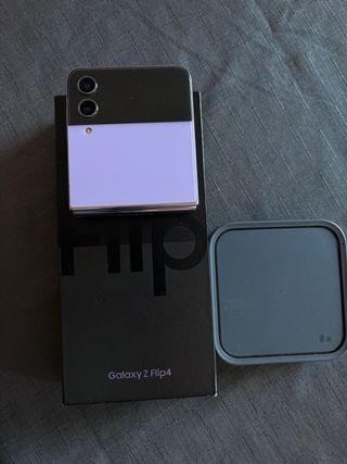 Samsung Galaxy Z Flip 4 Scatola Viola per ricambi